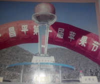 2004年举办昌平区第一届苹果节